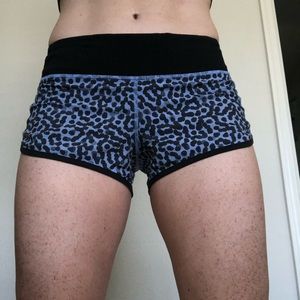 Lululemon Low Rise Speed Up Shorts